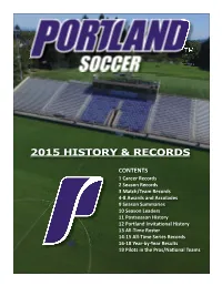 2015 History & Records