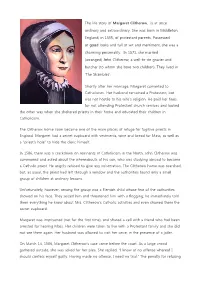 CWL Margaret Clitherow.Pdf