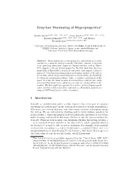 Gray-Box Monitoring of Hyperproperties?