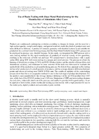 Use of Resin Tooling with Sheet Metal Hydroforming for the Manufacture of Aluminum Alloy Cases