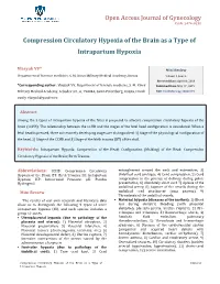 Vlasyuk VV. Compression Circulatory Hypoxia of the Brain As a Type of Intrapartum Copyright© Vlasyuk VV
