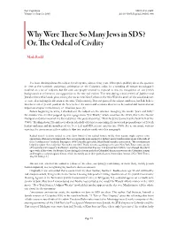 Why Were There So Many Jews in SDS? Or, the Ordeal of Civility