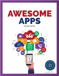 Awesome Apps for Real Estate