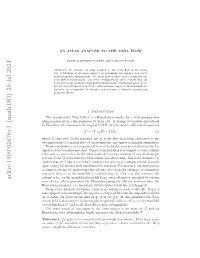Arxiv:1909.02676V3 [Math.DG] 25 Jul 2021 Elsetu Jcb Arcshv Ipera Pcrm.Mor a of Spectrum)
