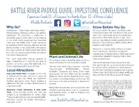 BATTLE RIVER PADDLE GUIDE: PIPESTONE CONFLUENCE Pipestone Creek (S