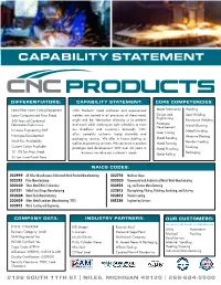 Capability Statement