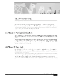SS7 Protocol Stack