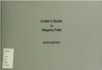 Cutter's Guide to Niagara Falls, and Adjacent Points of Interest.