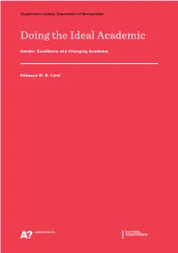 Doing Theidealacademic