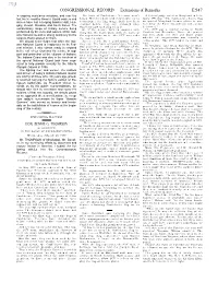 Extensions of Remarks E547 HON. BENNIE G. THOMPSON