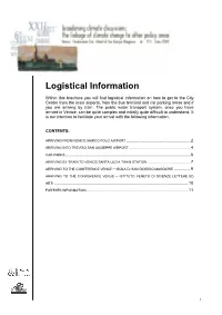 Logistical Information