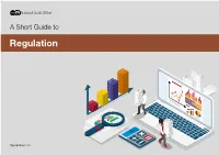 A Short Guide to Regulation