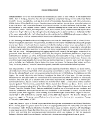 Joshua Redman Bio