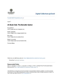 The Benedict Option