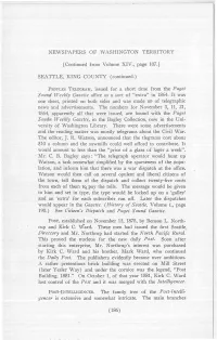 190.) See Citizen's Dispatch and Puget Sound Gazette
