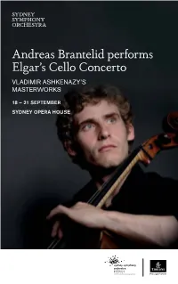 Andreas Brantelid Performs Elgar's