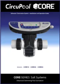 CORE-SERIES Salt Systems