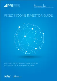 Fixed Income Investor Guide