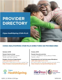 Provider-Directory-Starplus-Tarrant.Pdf