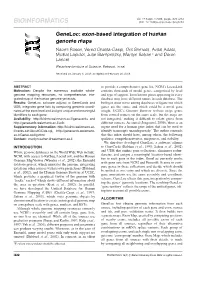 BIOINFORMATICS DOI: 10.1093/Bioinformatics/Btg1030
