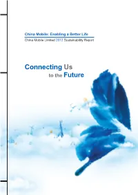 Connecting Us to the Future Chairman’S Statement