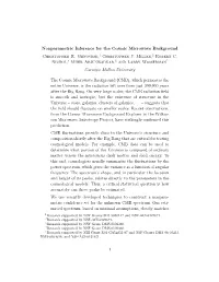 Nonparametric Inference for the Cosmic Microwave Background Christopher R