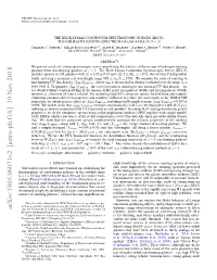 Arxiv:1805.06071V2 [Astro-Ph.GA] 19 Nov 2018