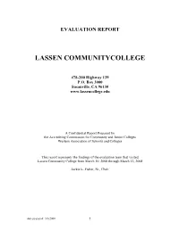 Evaluation Team Report 3-13-2008