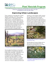Plant Materials Program