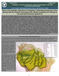 What Is the Strategic Importance of Adopting a Watershed Perspective