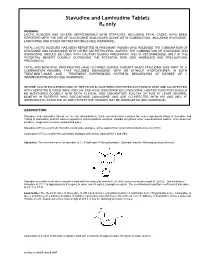 Stavudine and Lamivudine Tablets RX Only