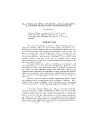 Trafficking and Trade: How Regional Trade Agreements Can Combat the Trafficking of Persons in Brazil