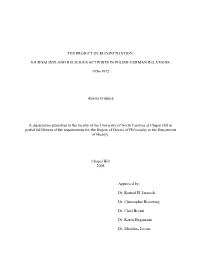 Journalists and Religious Activists in Polish-German Relations