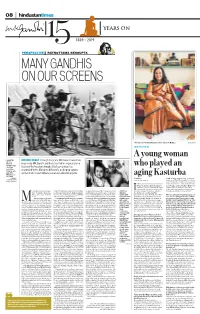 Many Gandhis on Our Screens
