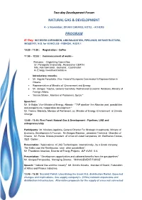Natural Gas & Development
