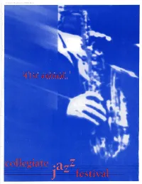 Notre Dame Collegiate Jazz Festival Program, 1999