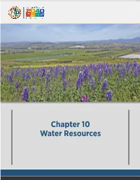 Chapter 10 Water Resources