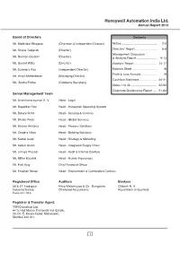 Honeywell Automation India Ltd. Annual Report 2012