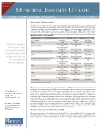 Muni Insurer Update