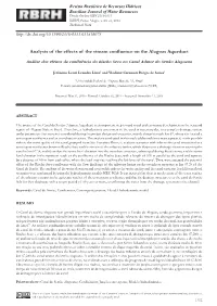 Analysis of the Effects of the Stream Confluence on the Alagoas Aqueduct