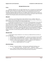 Angharat Goch Verch Gwenhover Introduction to Alliterative Verse