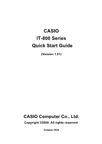 IT-800WM Quickstartguide