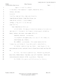 Public Transcript of the Hearing Held on 31 May 2016 in the Case of Ayyash Et