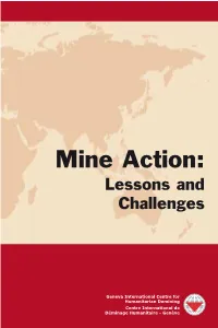 Mine Action: Lessons and Challenges