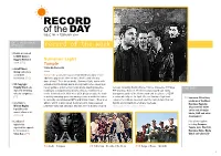Record of the Week