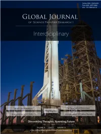 Global Journal of Science Frontier Research:I Interdisciplinary
