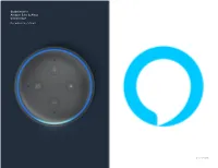 Guidelines for Amazon Echo & Alexa Brand Usage for External Partners