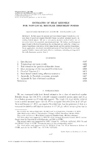 Estimates of Heat Kernels for Non-Local Regular Dirichlet Forms
