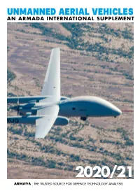 Unmanned Aerial Vehicles an Armada International Supplement