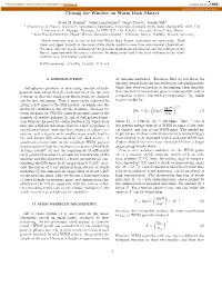 Closing the Window on Warm Dark Matter